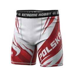 Spodenki Vale Tudo do MMA męskie EXTREME HOBBY POLSKA ULTIMATE. Zielone szorty męskie EXTREME HOBBY, z dzianiny, bez kołnierzyka. Za 179.00 zł.