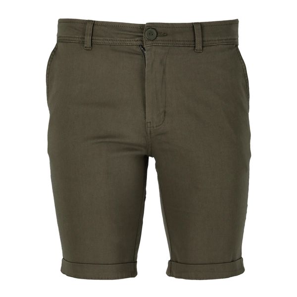 Szorty Cruz Jerryne. Zielone szorty męskie CRUZ, bez kołnierzyka. Za 203.50 zł.