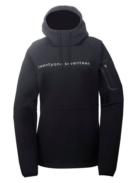 2117 OF SWEDEN Bluza softshellowa w kolorze czarnym rozmiar: S. Czarne bluzy sportowe damskie 2117 OF SWEDEN, s, bez wzorów, bez ramiączek, bez kaptura. Za 259.95 zł.