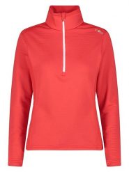 CMP Bluza polarowa w kolorze czerwonym rozmiar: 36. Czerwone bluzy bez kaptura damskie CMP, z materiału. Za 116.14 zł.