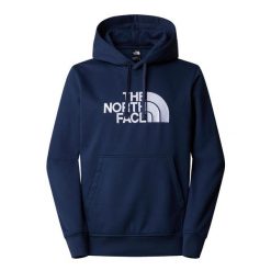 Bluza The North Face Drew Peak Pullover. Niebieskie bluzy bez kaptura męskie The North Face, m. Za 279.99 zł.