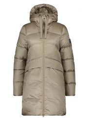 DOLOMITE Parka puchowa "Corvara" w kolorze beżowym rozmiar: XL. Brązowe parki damskie Dolomite, xl, bez wzorów, z puchu. Za 405.61 zł.