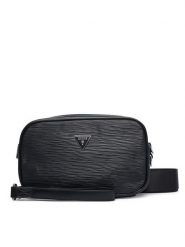 Guess Saszetka HMMIPW P6350 Czarny. Czarne saszetki męskie Guess, ze skóry. Za 324.99 zł.