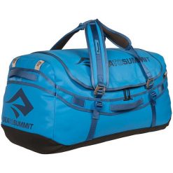 Torba podróżna Sea To Summit Nomad Duffle. Niebieskie torebki klasyczne damskie SEA TO SUMMIT, bez wzorów, bez dodatków. W wyprzedaży za 374.95 zł.