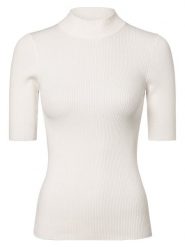 Nümph Sweter - Nubia Kobiety biały, XXL. Białe golfy damskie Nümph, xxl, bez wzorów, bez ramiączek. Za 229.95 zł.