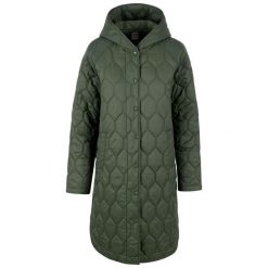 Kurtka Damska Phase Padded Jacket. Zielone kurtki damskie Trespass, xl, bez wzorów, z puchu, bez kaptura. Za 290.99 zł.