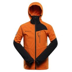 Kurtka softshell męska Alpine Pro Esprit. Brązowe kurtki męskie Alpine Pro, m, bez wzorów, z softshellu, sportowe, bez kaptura. W wyprzedaży za 299.00 zł.
