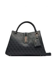 Guess Torebka Yvonne Logo HWSG23 78220 Szary ciemny. Szare torebki klasyczne damskie Guess, z aplikacjami, ze skóry, bez dodatków. Za 674.99 zł.