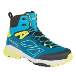Męskie Buty Treningowe Reactive Leather GORETEX. Niebieskie buty fitness męskie Aku, wspinaczkowe. Za 639.99 zł.
