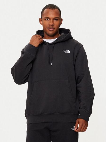 The North Face Bluza Essential NF0A89ES Czarny Regular Fit. Czarne bluzy bez kaptura męskie The North Face, m, z bawełny. Za 249.99 zł.