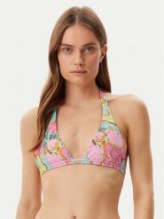 Guess Góra od bikini E5GJ20 KCR12 Niebieski. Niebieskie bikini damskie Guess, z aplikacjami. Za 169.99 zł.