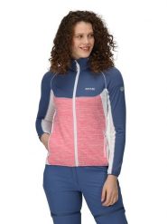 Regatta Kurtka polarowa "Hepley" w kolorze jasnoróżowo-niebieskim rozmiar: 38. Niebieskie kurtki damskie Regatta, bez wzorów, z materiału, bez kaptura. Za 96.45 zł.