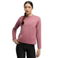 Damska rowerowa bawełniana bluza gravel z długim rękawem Kolarstwo Siroko Rut. Brązowe bluzy bez kaptura damskie SIROKO, z bawełny. Za 168.00 zł.