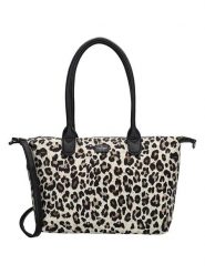 Charm Torebka w kolorze kremowo-czarnym - 42 x 25 x 15 cm rozmiar: onesize. Brązowe torby na laptopa damskie Charm, z materiału. Za 143.90 zł.