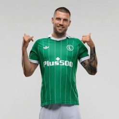Koszulka adidas Trefoil wyjazdowa 2026/27 – KA5023. Zielone t-shirty sportowe męskie LEGIA, xl, z materiału, bez ramiączek, do piłki nożnej. Za 399.99 zł.