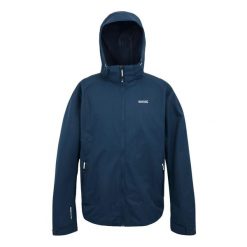 Męska Kurtka Wodoodporna Oakhowe. Niebieskie kurtki męskie Regatta, m, bez wzorów, sportowe, bez kaptura. Za 252.99 zł.