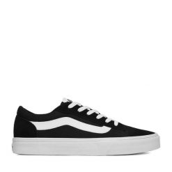 Tenisówki Vans. Czarne trampki i tenisówki męskie Vans, bez wzorów, bez zapięcia. Za 239.99 zł.