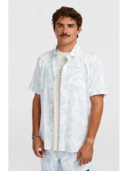 O'Neill Koszula w kolorze biało-błękitnym rozmiar: L. Białe koszule męskie O'neill, l, bez wzorów, bez kołnierzyka, bez ramiączek. Za 158.10 zł.
