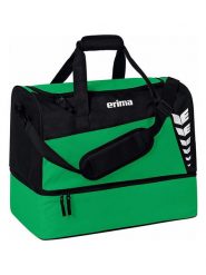 Erima Torba sportowa "Six Wings" w kolorze zielonym rozmiar: M. Zielone torby męskie na ramię Erima, bez wzorów, z materiału, przez ramię. Za 158.10 zł.