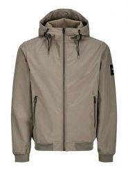 Jack & Jones Kurtka softshellowa w kolorze beżowym rozmiar: M. Brązowe kurtki outdoor męskie Jack & Jones, m, bez wzorów, bez kaptura. Za 164.95 zł.