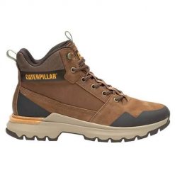 Buty do chodzenia męskie Caterpillar Cat Colorado. Brązowe buty sportowe na co dzień męskie CATerpillar, z materiału, bez zapięcia, trekkingowe. Za 582.00 zł.