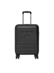 Reebok Walizka kabinowa CEOWB-RBK-WAL-001-CCC-S Czarny. Czarne walizki Reebok, bez wzorów, z tworzywa sztucznego. Za 259.99 zł.