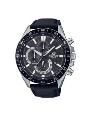Casio Zegarek Edifice EFV-620L-1AVUEF Czarny. Czarne zegarki męskie Casio. Za 489.99 zł.