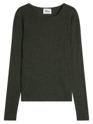 Just Cashmere Kaszmirowy sweter "Vivian" w kolorze ciemnozielonym rozmiar: L. Zielone swetry klasyczne damskie Just Cashmere, l, z kaszmiru, bez kołnierzyka. Za 312.52 zł.