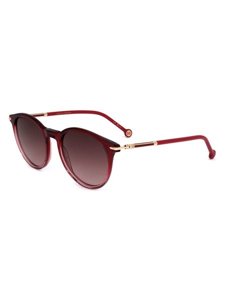 Carolina Herrera Damskie okulary przeciwsłoneczne w kolorze czerwono-brązowym rozmiar: 52. Brązowe okulary przeciwsłoneczne damskie carolina herrera. Za 249.95 zł.