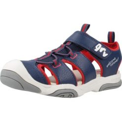 Sandały GARVALIN 242860G Niebieski. Niebieskie sandały męskie Garvalin, z syntetyku, bez zapięcia. Za 119.99 zł.