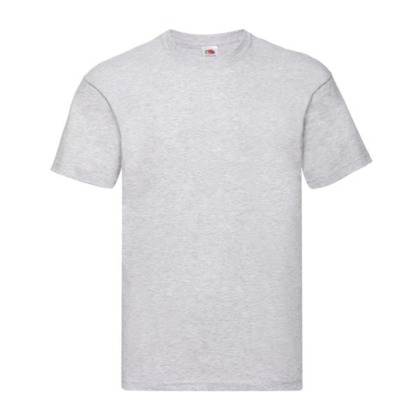 Koszulka Unisex Dla Dorosłych Original Heather. Szare bluzki damskie Fruit of the Loom, xl, bez wzorów, sportowe, bez kołnierzyka, bez ramiączek. Za 43.99 zł.