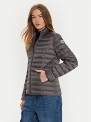 Jott Kurtka puchowa Cha P000WDOW02 Szary Slim Fit. Szare kurtki damskie jott, xl, bez wzorów, z puchu, bez kaptura. Za 569.99 zł.