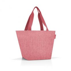 Torba shopper m twist berry. Czerwone shopper bag damskie Reisenthel, bez wzorów, z materiału, na ramię, duże, bez dodatków. Za 146.90 zł.