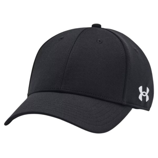 Czapka Z Daszkiem Z Logo Team Blitzing. Czarne czapki męskie Under Armour, bez wzorów. Za 121.99 zł.