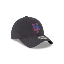 Czapka z daszkiem New Era New York Mets MLB Core Classic 2.0. Szare czapki męskie New Era, z aplikacjami, z bawełny. Za 167.50 zł.