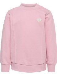 Bluza dla niemowlęcia Hummel Mini Pintuck. Czerwone bluzy i bluzki niemowlęce HUMMEL, z aplikacjami, z bawełny, bez ramiączek, długie, bez kaptura. Za 128.00 zł.