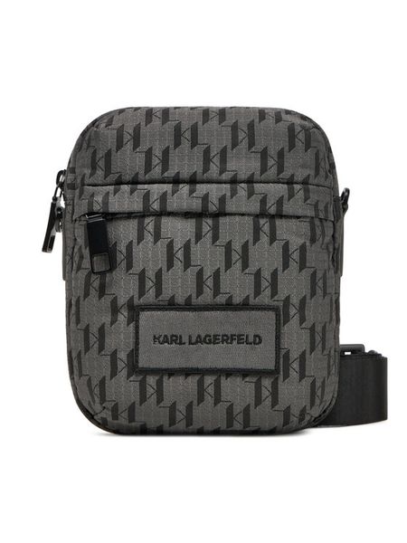 KARL LAGERFELD Saszetka A1M30412 Szary. Szare saszetki męskie Karl Lagerfeld, z materiału. Za 519.99 zł.