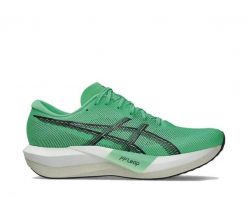 Buty biegowe ASICS Magic Speed 5 Zielony/Szary. Zielone obuwie do biegania damskie Asics. Za 799.80 zł.