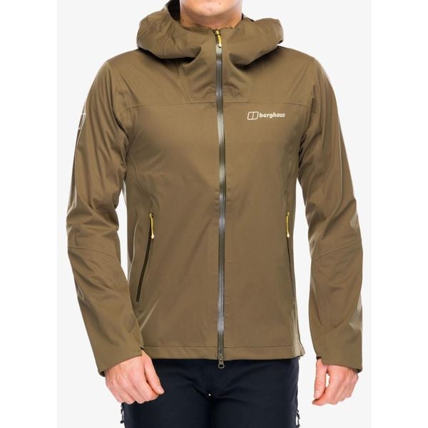 Kurtka softshell męska Berghaus Ridge-Roamer 3L Softshell Jacket. Brązowe kurtki męskie Berghaus, l, bez wzorów, z softshellu, sportowe, bez kaptura. Za 818.99 zł.