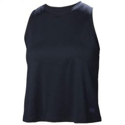 Koszulka treningowa damska Helly Hansen Ocean. Czarne bluzki sportowe damskie Helly Hansen, xs, bez wzorów, bez ramiączek. Za 224.00 zł.
