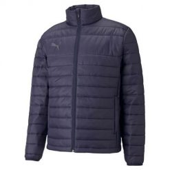 Kurtka uniwersalna męska Puma Teamliga Light. Niebieskie kurtki męskie Puma, l, bez wzorów, z syntetyku, klasyczne, bez kaptura. Za 525.00 zł.
