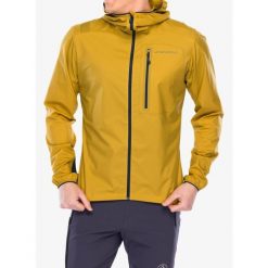 Kurtka La Sportiva Wall Breeze Stretch Jacket. Żółte kurtki męskie La Sportiva, bez wzorów, sportowe, bez kaptura. Za 598.49 zł.