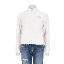 Damska kurtka polarowa Osito TNF. Białe kurtki damskie The North Face, l, bez wzorów, z polaru, bez kaptura. Za 212.96 zł.