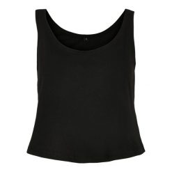 Oversize Tank Top Dla Pań I Panów. Brązowe topy damskie BUILD YOUR BRAND, m, bez wzorów, bez ramiączek. Za 41.99 zł.