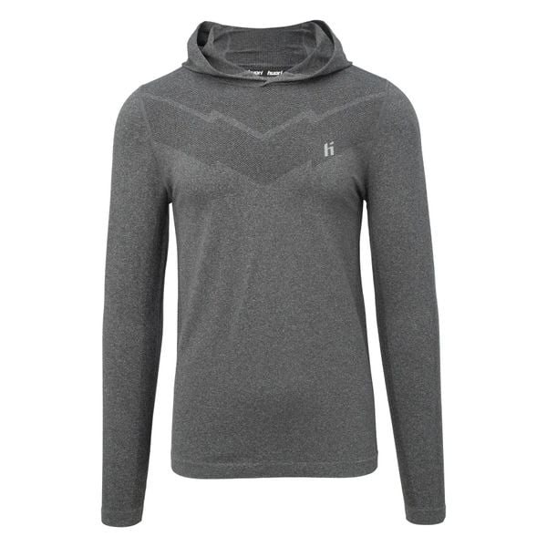 Koszulka z długim rękawem Huari Hazh. Szare t-shirty sportowe męskie Huari, l, z elastanu, bez ramiączek, do biegania. Za 164.30 zł.