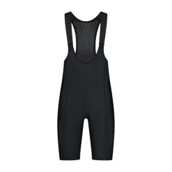 Spodenki rowerowe na szelkach Essential III. Czarne szorty męskie Rogelli, bez wzorów, sportowe. Za 345.00 zł.