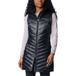 Kamizelka damska Columbia Joy Peak Long. Czarne kamizelki damskie Columbia, xs. Za 699.00 zł.