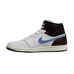 Buty sportowe męskie Air Jordan 1 Mid SE "Pacific Moss" FQ7831-142. Brązowe buty sportowe na co dzień męskie Jordan, bez zapięcia. Za 489.00 zł.