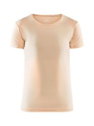 Craft Koszulka sportowa "Core Dry" w kolorze beżowym rozmiar: S. Brązowe bluzki sportowe damskie Craft, s, z materiału, bez kołnierzyka, bez ramiączek. Za 43.99 zł.