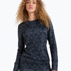 Bluza termoaktywna damska ROXY Daybreak Brushed. Czarne bluzy bez kaptura damskie Roxy, l, z elastanu. Za 219.99 zł.
